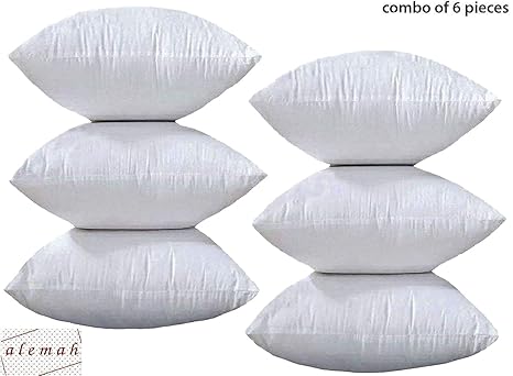 Buy Alemah Microfiber Fluffy Square Sofa Cushion Cover Fillers