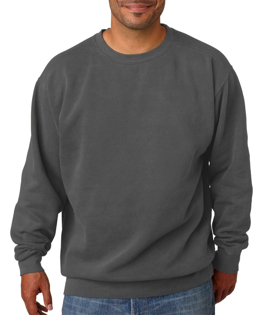 yellow comfort colors crewneck