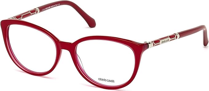 red eyeglass frames