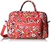 Vera Bradley Women's Signature Cotton Weekender, Coral Floral