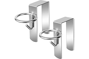 HDYEGY 2 Pcs Water Bucket Hook Heavy Duty Portable Equestrian Bucket Hooks Hangers for Horse Livestock,Hang on Stall Walls or Doors