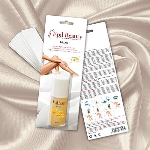 Epil Beauty Roll-on Brosh - Hair Removal With Aloe Vera - Epil Beauty - all Natural Formula for Legs, Groin, Arms, Armpits and Face - Enriched with Herbal Extract For Painless Extraction (Aloe Vera)