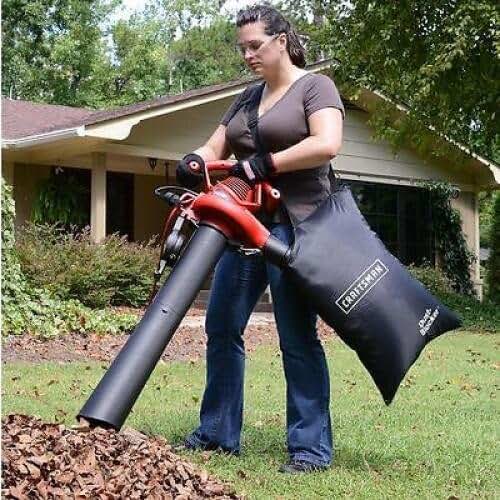 leaf vacuum shredder