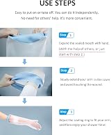 CureSquad Waterproof Cast Cover for Arm - Comfortable & Reusable view 7