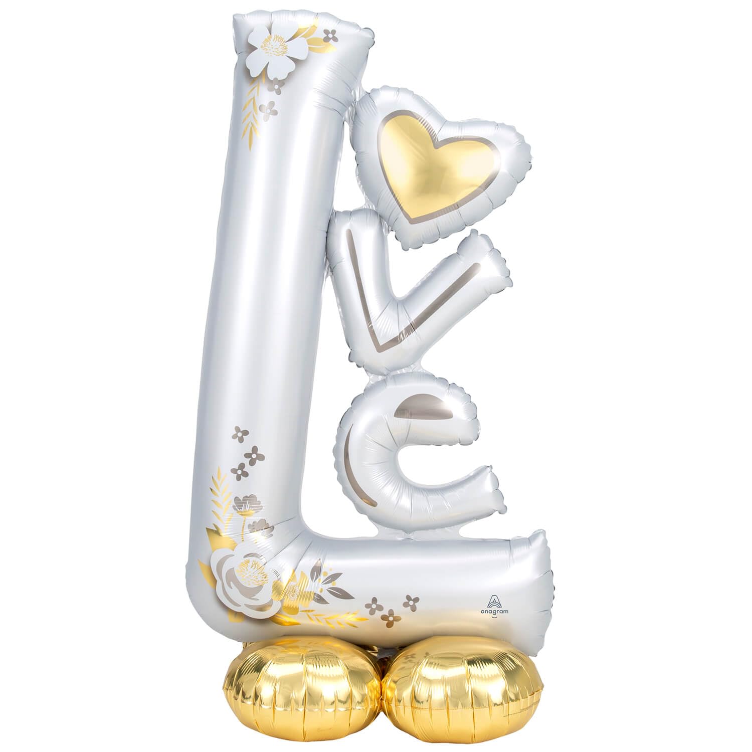 amscan 4246511 - Airloonz: L-O-V-E Wedding Foil Balloon
