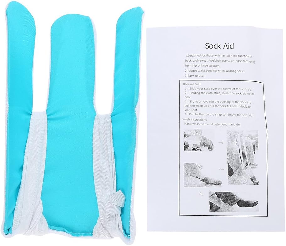 Sock Aid Easy On and Off Stocking Slider Pulling Assist Device