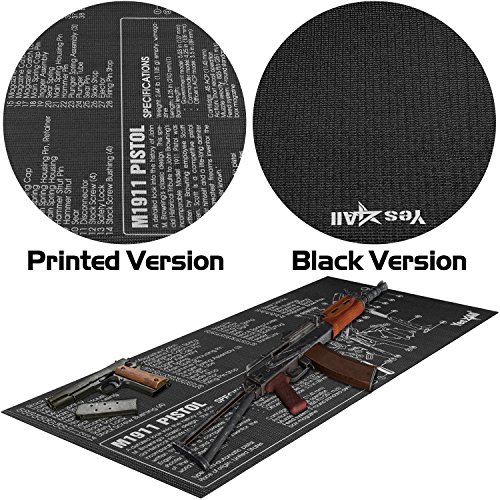 Yes4All Gun Cleaning Mat Pad, 36x16