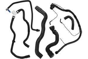 YEHERIT 6 Pcs Engine Radiator Coolant Hose, Heater Hose, PCV Pipe, Coolant Inlet & Outlet Pipe Set Compatible with Chevy Cruze 2011-2016 1.4L Replace # 13251447 13251435 13291779 94543097 25193343 55596898