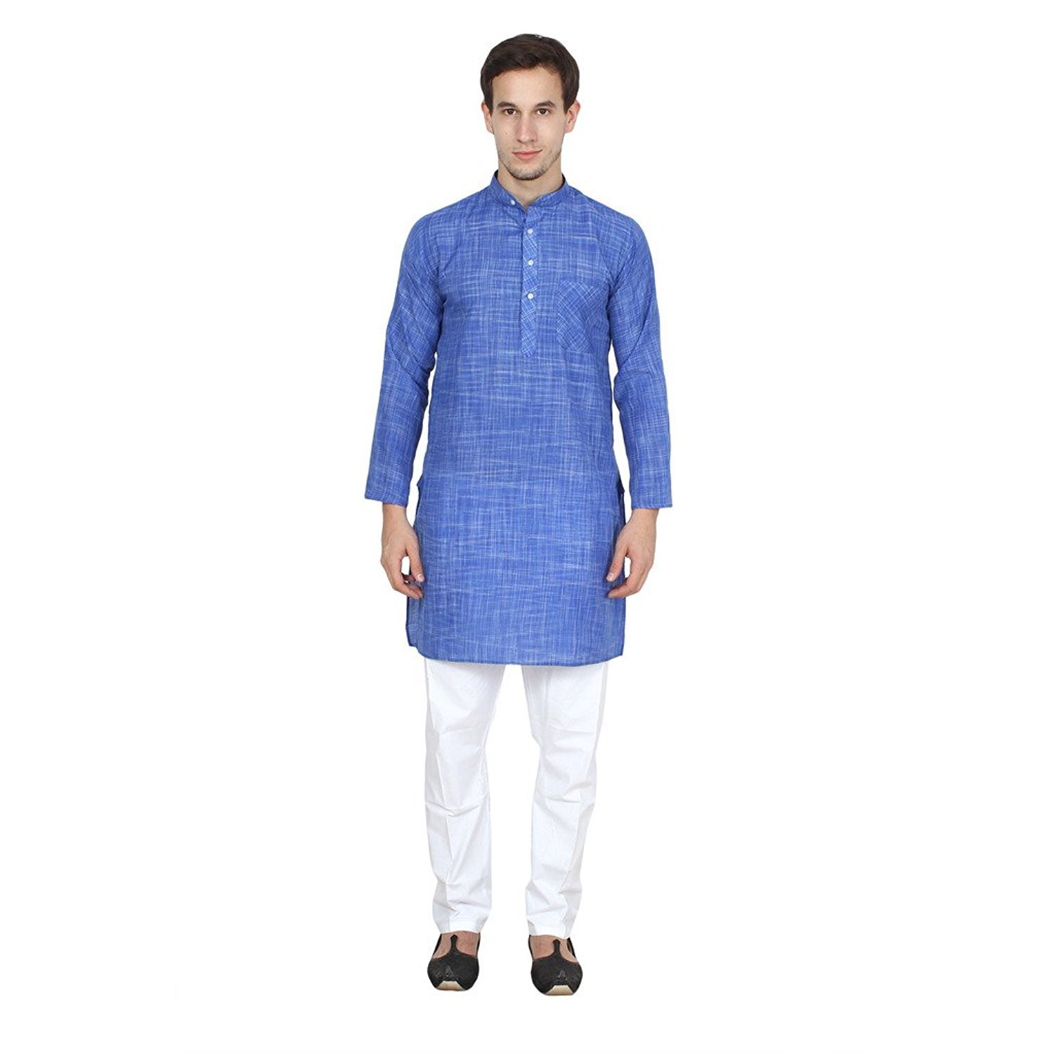 crown loom men's kurta & pyjama set