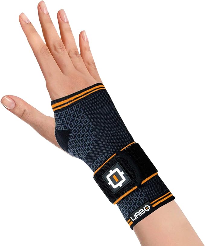 Urbo Wrist Brace with Compression Ergonomic Support for
