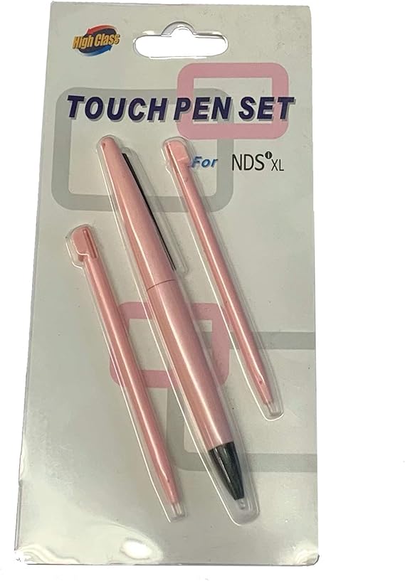 TECHGEAR Replacement Stylus Set compatible with Nintendo Dsi XL Light Pink stylus Pack, 2x SLOT