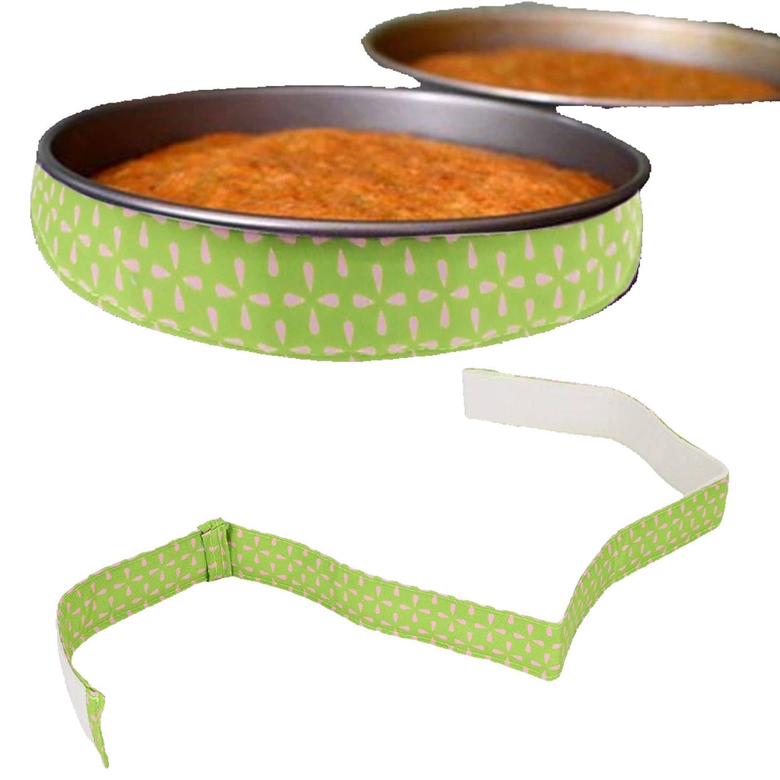 Bake Even Strips, 31in Adjustable Super Absorbent Thick Cake Pan Dampen Strips Reusable Cake Tins Baking Even Belts Cake Decorating Tools for Cake Leveler and Baking Supplies