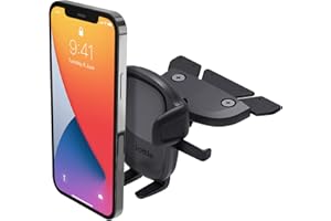 iOttie Easy One Touch 5 CD Slot Mount - Universal Car Phone Holder for iPhone, Google, Samsung, Moto, Huawei, Nokia, LG, and all other Smartphones