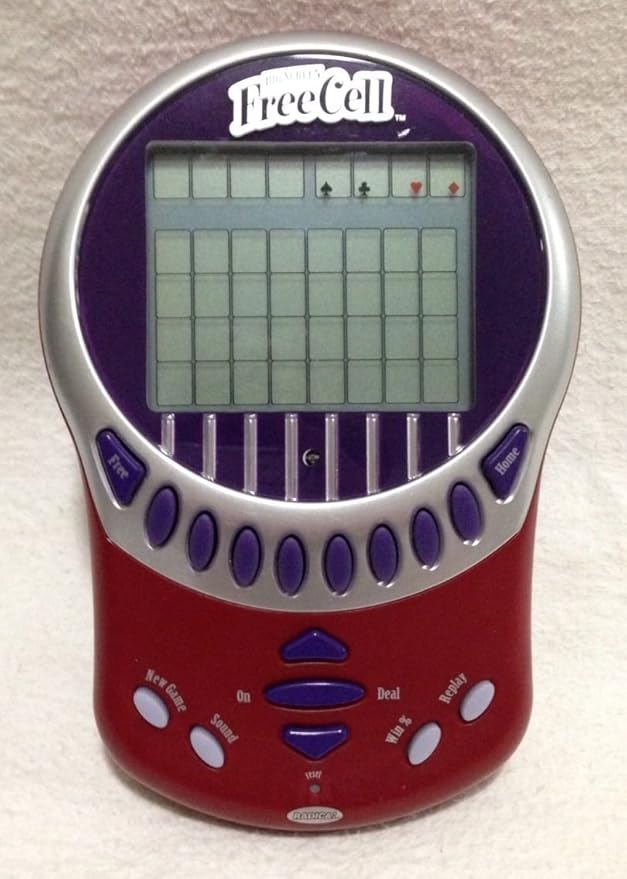 radica freecell handheld game