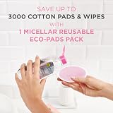 Garnier Micellar Reusable Eco Pads Pack of 3 Microfibre Pads view 2