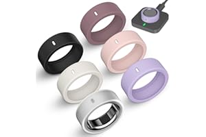 6 Pack Ultra-Thin Cover Compatible with Oura Ring Gen 4/4 Ceramic/Gen 3 Horizon/Heritage/Ultrahuman, Surport Charging with Cover on, Anti-Scratch Elastic Silicone Rings Protector Accessories Men Women4.4 out of 5 stars 196$7.48