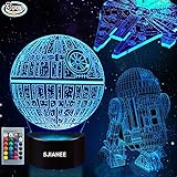 3D Star Wars Lamp - Star Wars Gifts - Star Wars Light - Optical Illusion Led Light - Star Wars Lamp& Perfect Gifts for Kids and Star Wars Fans (1)