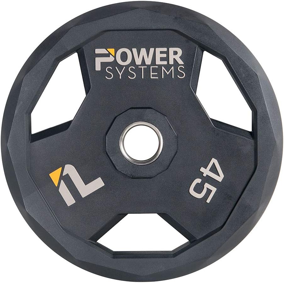 Power Systems Urethane Weight Plate, 2.5 Pounds, Black (55883)