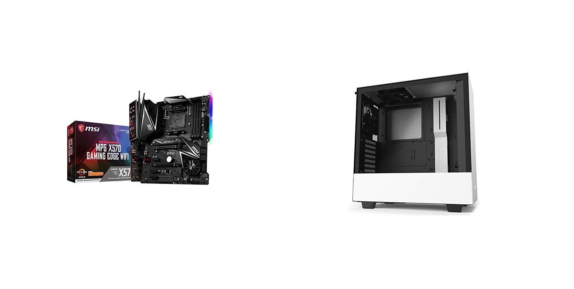 MSI MPG X570 Gaming Edge WiFi Motherboard (AMD AM4, DDR4, PCIe 4.0, SATA 6Gb/s, M.2, USB 3.2 Gen 2, 