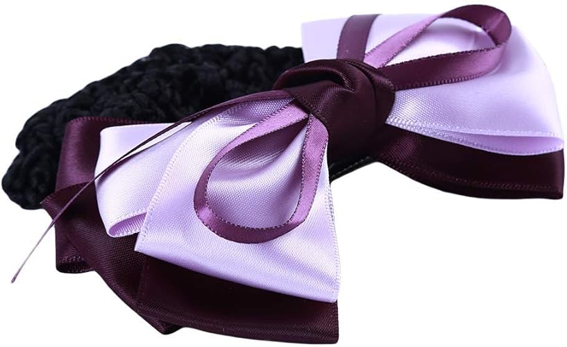 Amazon Pulabo 美しくて繊細である リボン女性用蝶結びバレッタ髪留めヘアネットヘアクリップリボン黒蝶結び髪留めヘアクリップ女性用 髪飾りバレエヘアバンドルネットリボンワークバンカースタイリッシュで人気斬新デザイン 品質改善 バレッタ クリップ 通販