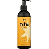 AYÉYA Vibration Hydrating Shampoo with Mango Butter & Coconut Oil | Moisturizing Plant-Based Cleanser for Dry Hair | Sulfate-Free Vegan Shampoo for Curly, Color-Treated Hair, 12 Fl Oz