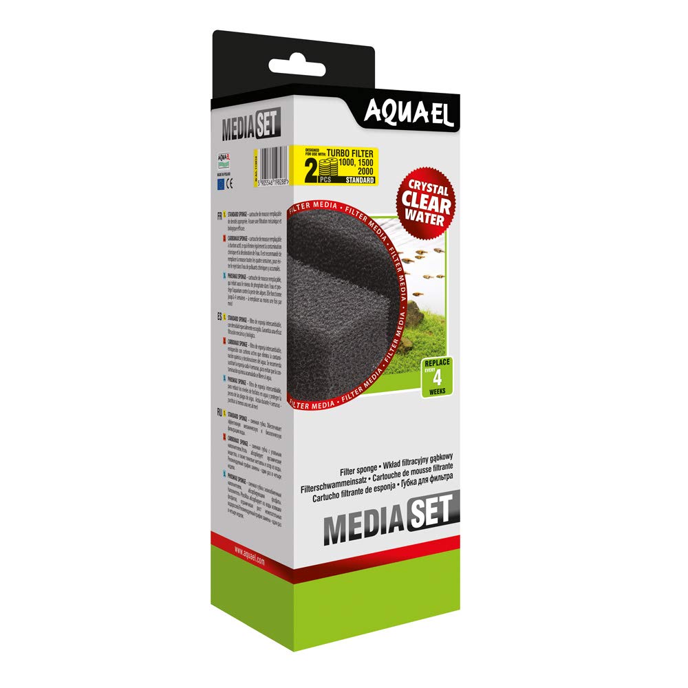 AQUAEL SPONGE TURBO 1000/1500/2000 2Pieces