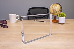ExcelMark Blank Clear Acrylic Block