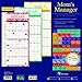 Moms Manager Floral 17 Month 2017 Calendar