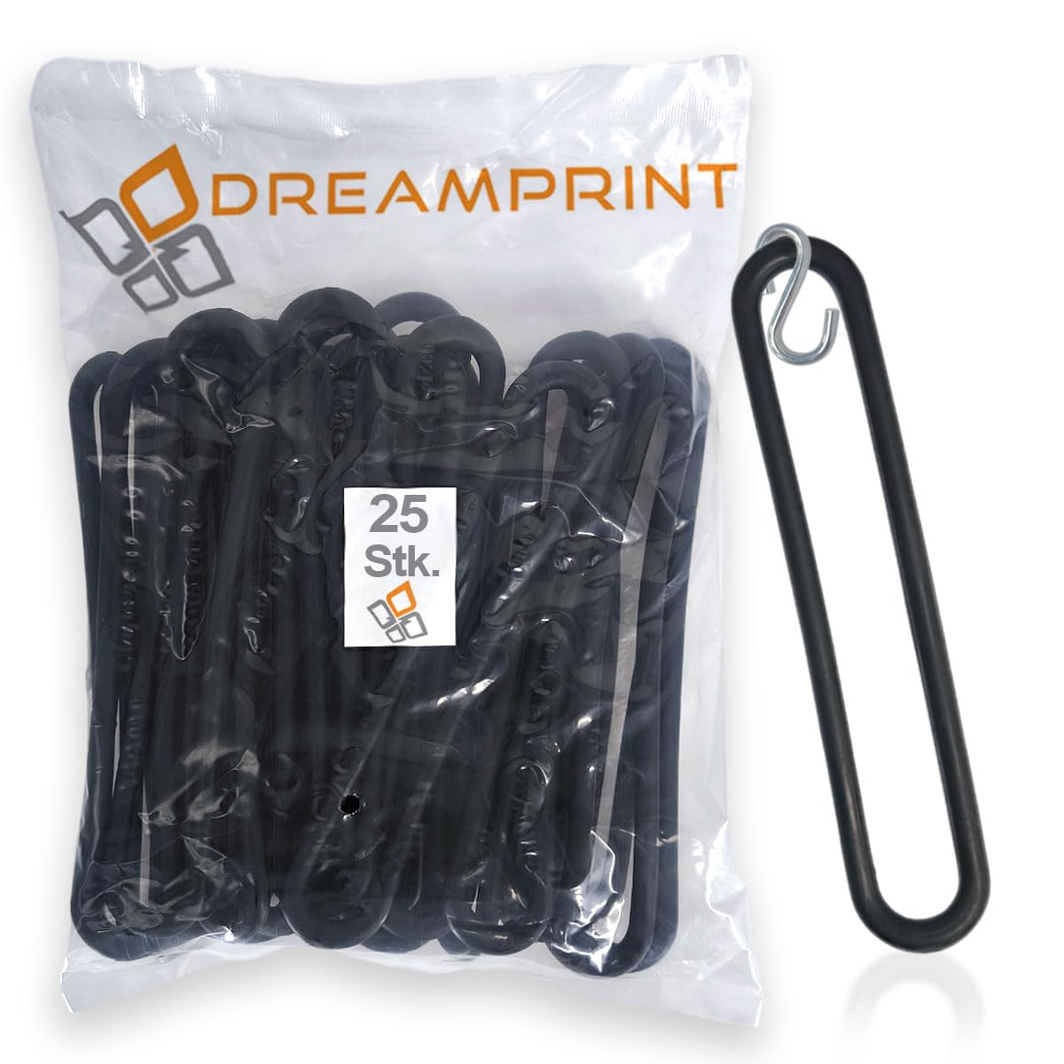 Dreamprint rubber rings Oval 20 cm, 25 cm, 40 cm with or without S-Hook