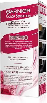 Garnier Color Sensation 3 Pack Permanent Hair Dye Ultra Black 1.0 view 4