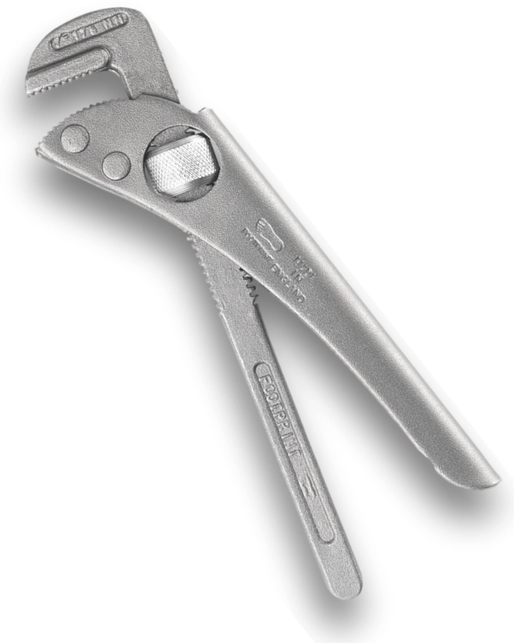Footprint 900w Pipe Wrench - Thumbturn 12.in, Steel
