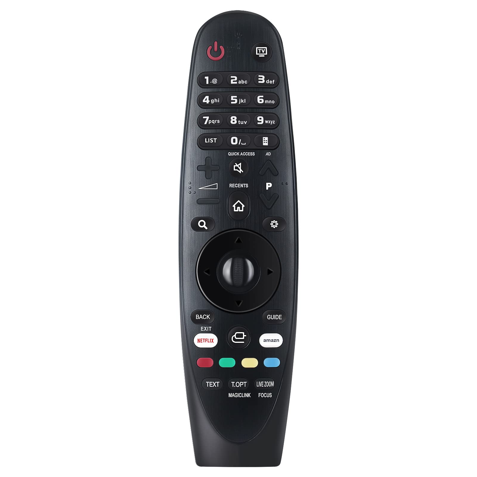 VINABTY AN-MR650A AKB75075301 Replacement Remote Control fit for LG TV OLED55B7T OLED55B7V OLED55B7Y OLED55C7T OLED55C7V OLED55C7Y 60SJ800V 60SJ800Y 60SJ850T 60SJ850V 60SJ850Y(NO Voice Search)