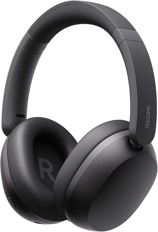 Redmi Headphones Neo, Wireless Over-Ear, Cancellazione rumore, Nero