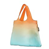 Samsonite Foldable Shopper’s Tote, Blue/Orange