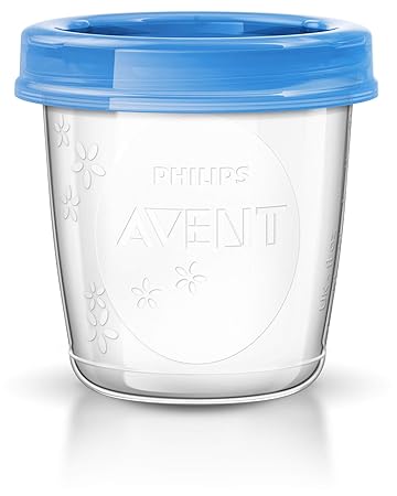 Amazon.com: Philips AVENT Vasos de almacenamiento de leche ...