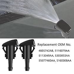 Windshield Washer Nozzles Kit, Windshield Washer