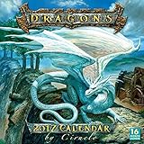 Dragons by Ciruelo 2017 Wall Calendar by 