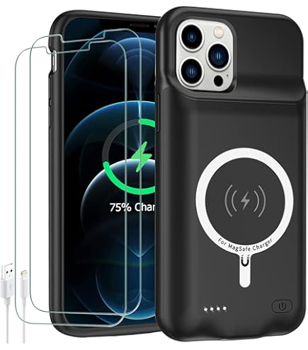 Amazon.com: Battery Case for iPhone 12 Pro Max, Upgraded