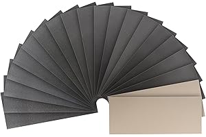 KQCXIK 20-Sheet 9 x 3-2/3 Inch Wet Dry Sandpaper Assortment, 120/180/240/320/400/600/800/1000/2000/3000 Grit Sand Paper Silicon Carbide Abrasive Sanding Sheets for Woodworking, Automotive and DIY Projects