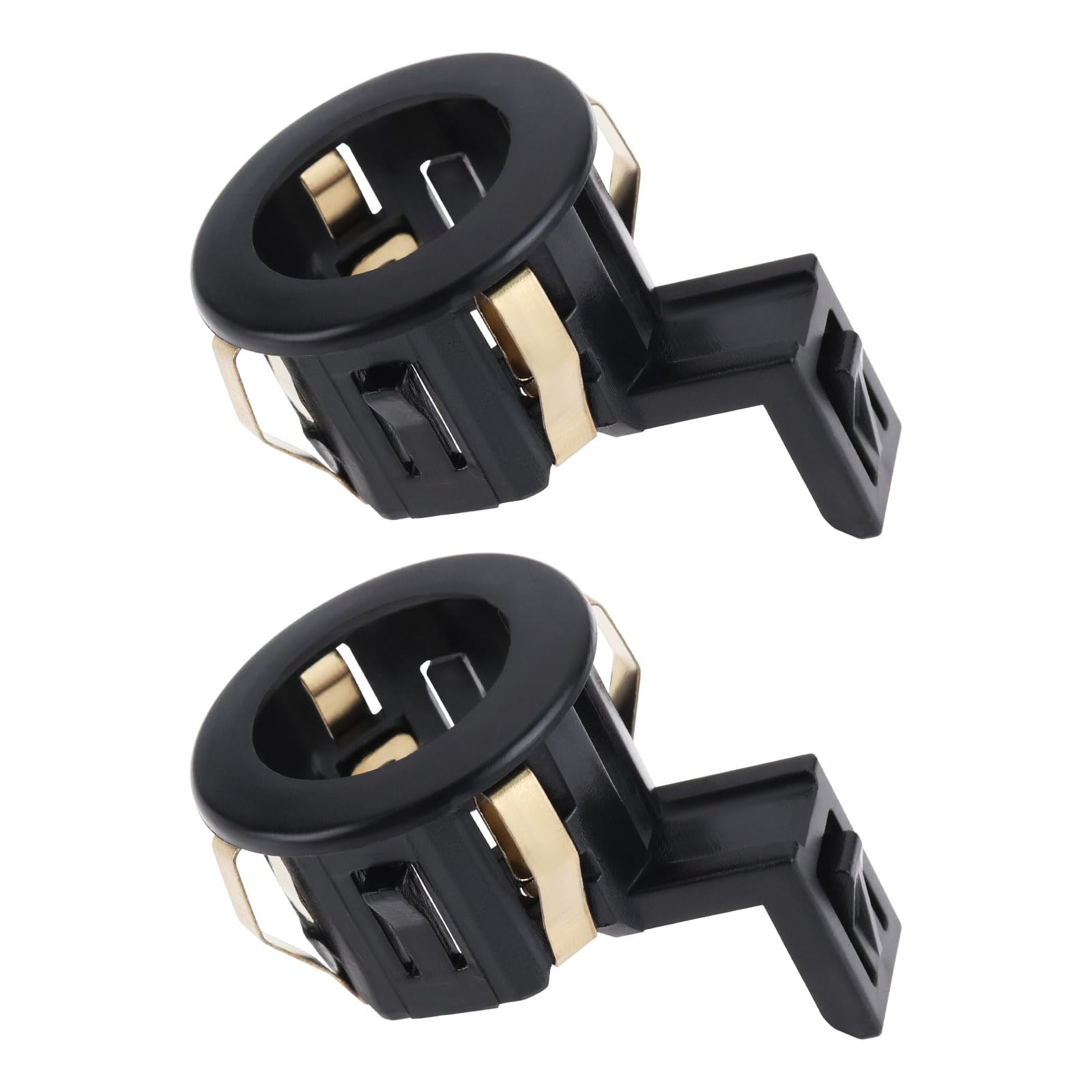 VGOL 2pcs Car Parking Assist Sensor Shell Car Reversing Radar Cover 39681-TL0-G01ZD 8934833030 Compatible with Honda Compatible with Accord, Black