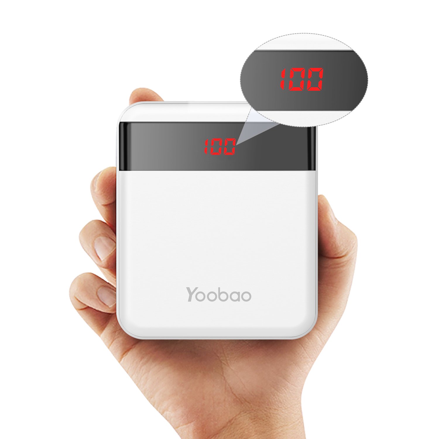 Yoobao MPro mAh Cargador portátil Banco de teléfono móvil Batería externa ultra