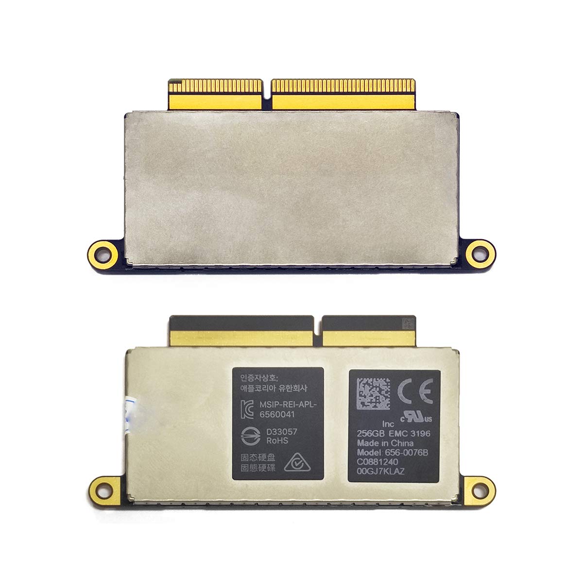 ICTION Laptop Solid State Drive 256GB SSD Replacement for MacBook Pro Retina 13" A1708 SSD 256GB Late 2016