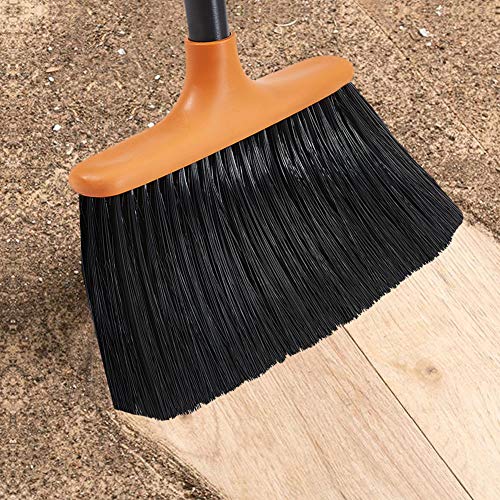 image for SANGFOR Dustpan and Broom Set Broom and Dustpan Set Upright Stand Up D