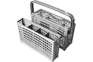 Yours Dishwasher Silverware Basket - Utensil/Cutlery Basket - Fit For Bosch, Maytag, Kenmore, Whirlpool, KitchenAid, LG, Samsung, Frigidaire, GE Dishwasher Cutlery Basket Replacement