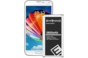 Galaxy S5 Battery,[Upgraded] 3800mAh Li-ion Replacement Battery for Samsung Galaxy S5 Active Sport Sprint SM-G860 & AT&T SM-G