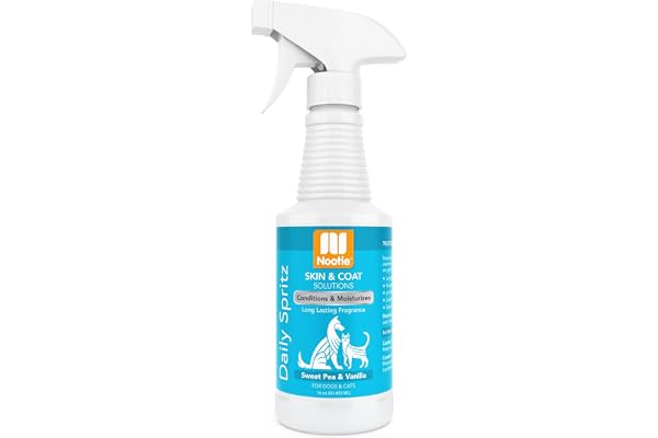 Nootie Daily Pet Conditioning Spritz, 16-Ounce, Sweet Pea and Vanilla