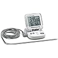 Polder 362-90 Digital In-Oven Thermometer/Timer, White