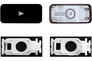 Bfenown Replacement Right Arrow Keycap key Scissor Clip Hinge for MacBook Pro/Air Model A2141 A2442 A2485 A2251 A2289 A2179 A2337 A2338 A2681 Keyboard to Replace Right Arrow Key Cap and Hinge (Black)