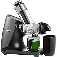 JOYOUNG Juicer Machines Ceramic Auger Juicer Masticating Juicer Higher Juice Yield, Slow Press Juicer 3 inches Large Feed Chu
