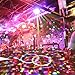 KOOT Disco Lights Bluetooth Speaker Sound Activated Party Light with Remote Control LED DJ Strobe Bar Club Stage Dance Light for Kid Room Party Wedding Birthday